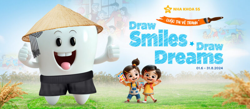 Nha Khoa 5S tổ chức cuộc thi vẽ tranh "Draw Smiles - Draw Dreams"