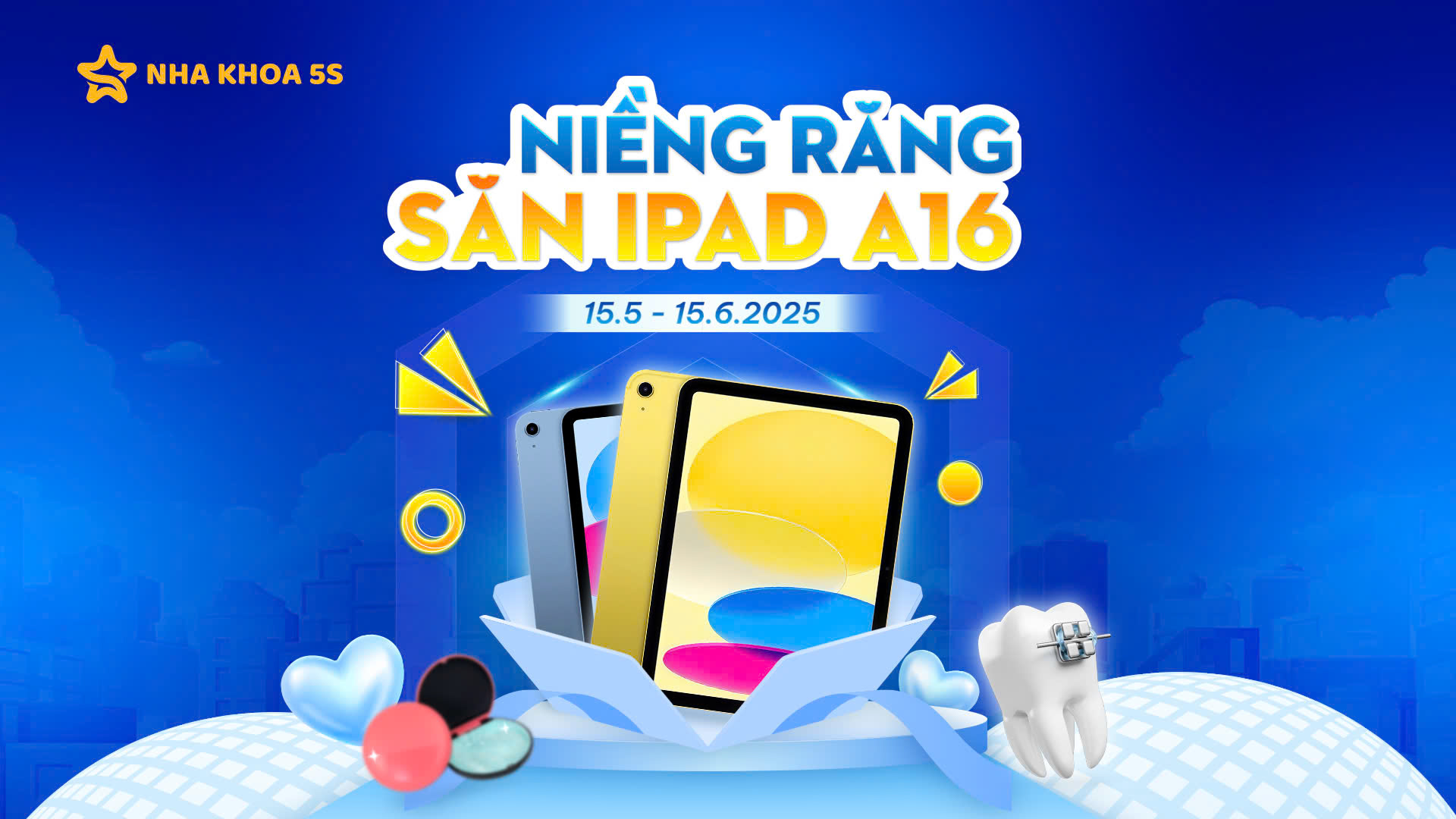 NIỀNG RĂNG - SĂN IPAD A16 niềng răng săn ipad A16