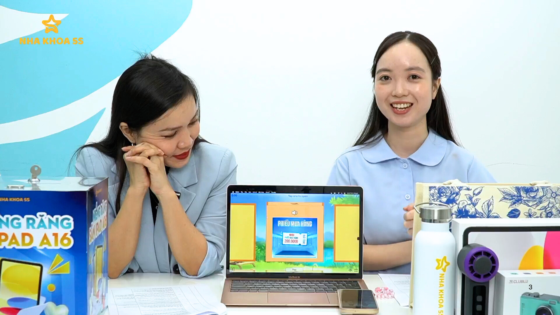 CHÚC MỪNG KHÁCH HÀNG NIỀNG RĂNG ĐÃ MAY MẮN TRÚNG IPAD A16 niềng răng tặng quà
