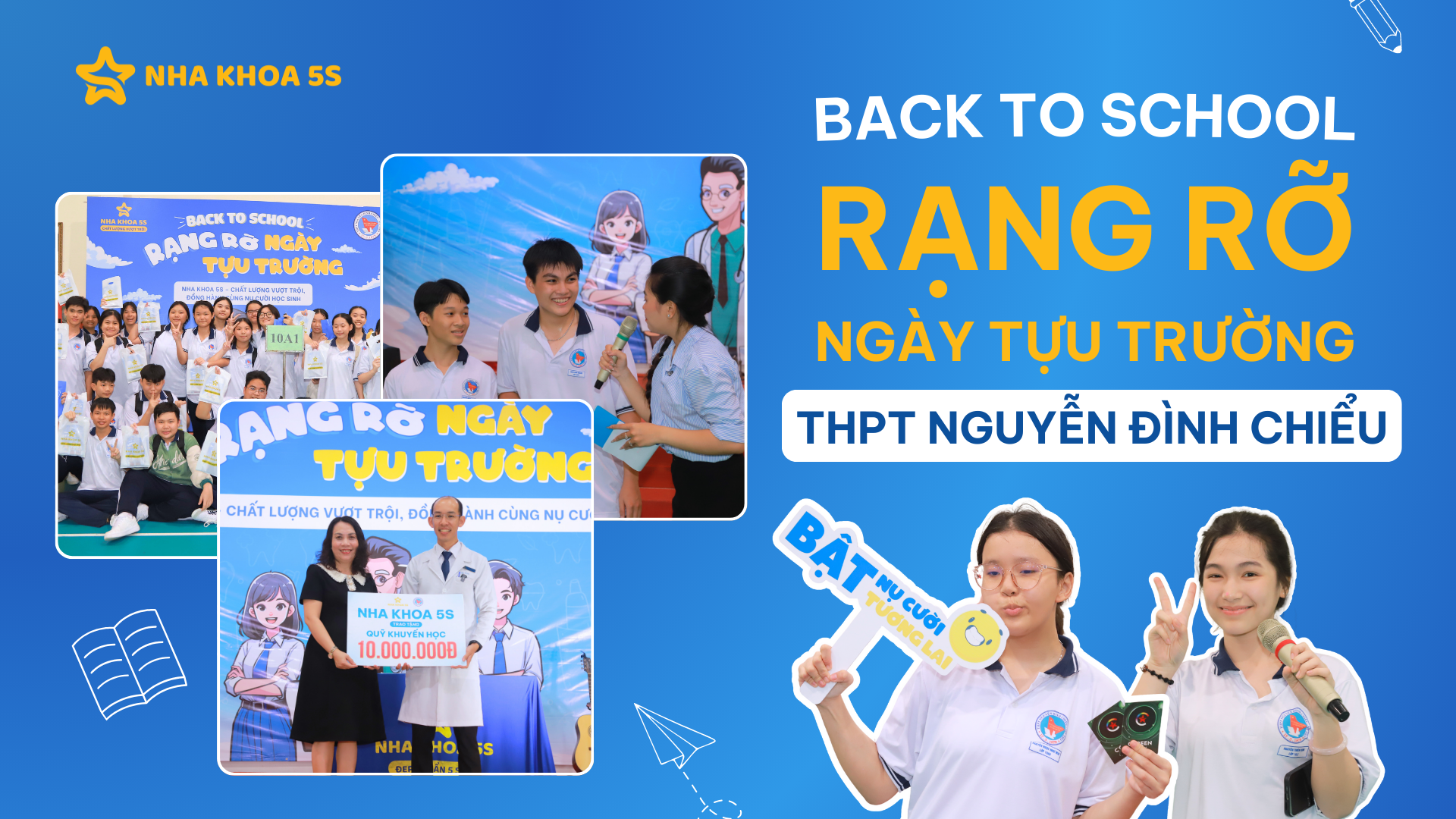 Nha Khoa Học Đường – Sự Kiện Thành Công Rực Rỡ Tại THPT Nguyễn Đình Chiểu