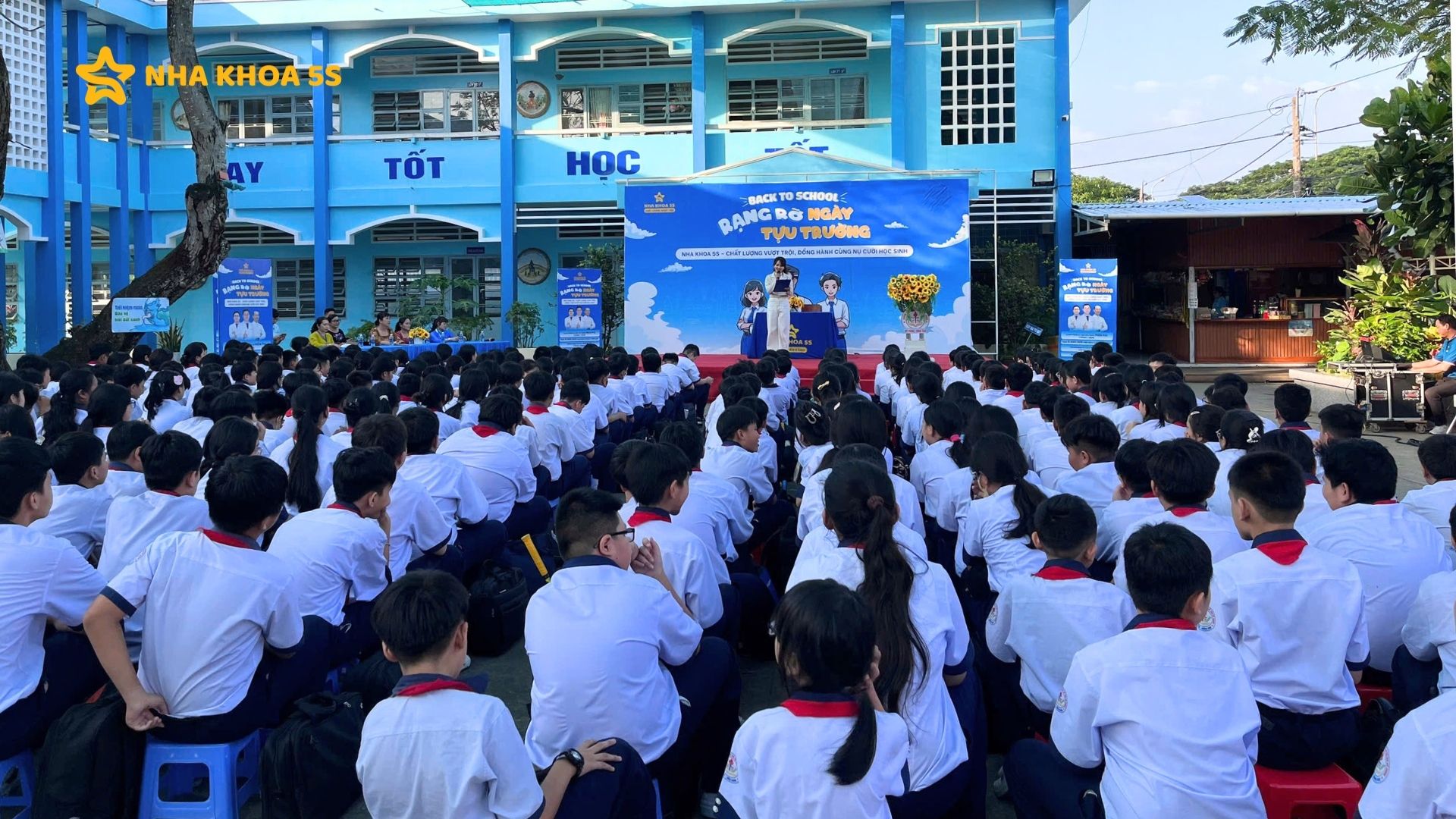 MỘT NÀY "CƯỜI THẢ GA" TẠI THCS TÂN MỸ CHÁNH CÙNG NHA KHOA 5S MỘT NÀY “CƯỜI THẢ GA” TẠI THCS TÂN MỸ CHÁNH CÙNG NHA KHOA 5S