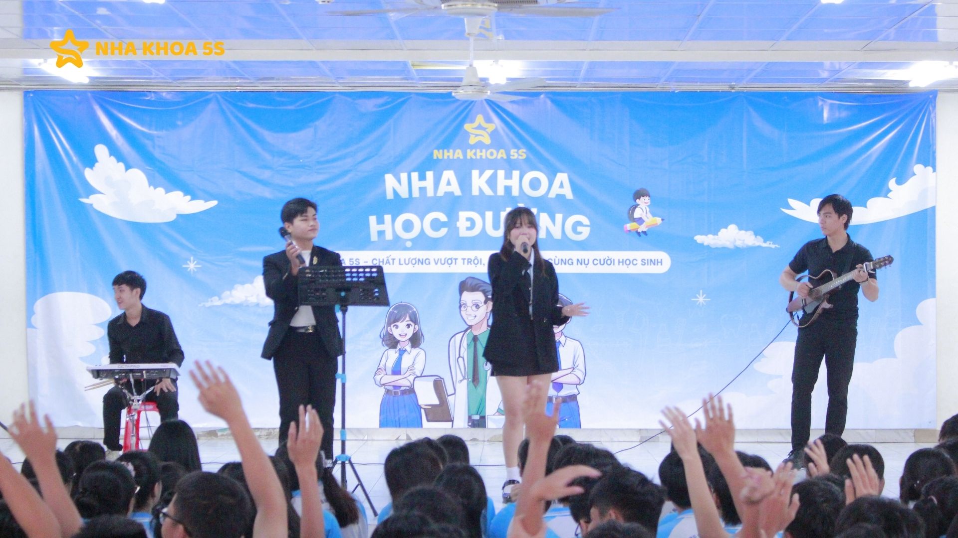 Nha Khoa 5S Gò Vấp Đồng Hành Cùng Trường Hermann Gmeiner Trong Chương Trình Nha Khoa Học Đường