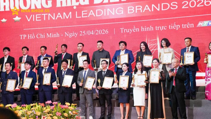 Nha Khoa 5S Vào Top 10 Thương Hiệu Nha Khoa Niềng Răng &Amp;Amp; Implant Việt Nam 2026