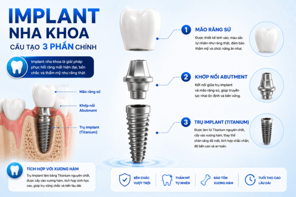 Implant Là Gì? Tìm Hiểu Chi Tiết Về Cấy Ghép Implant Trong Nha Khoa