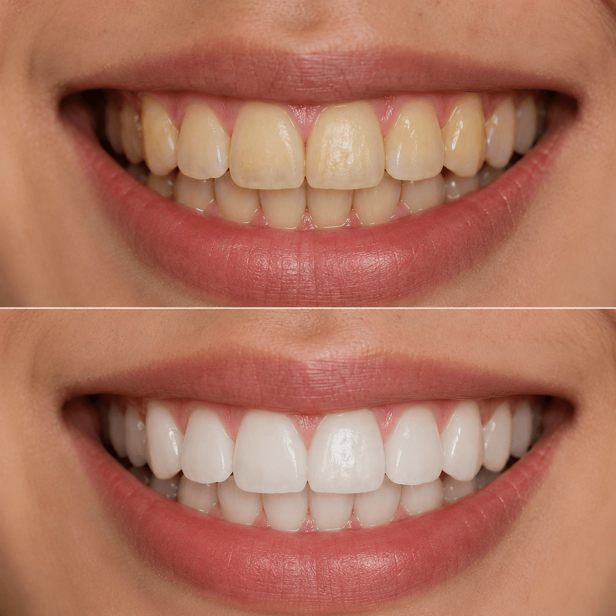 Before After Tẩy Trắng
