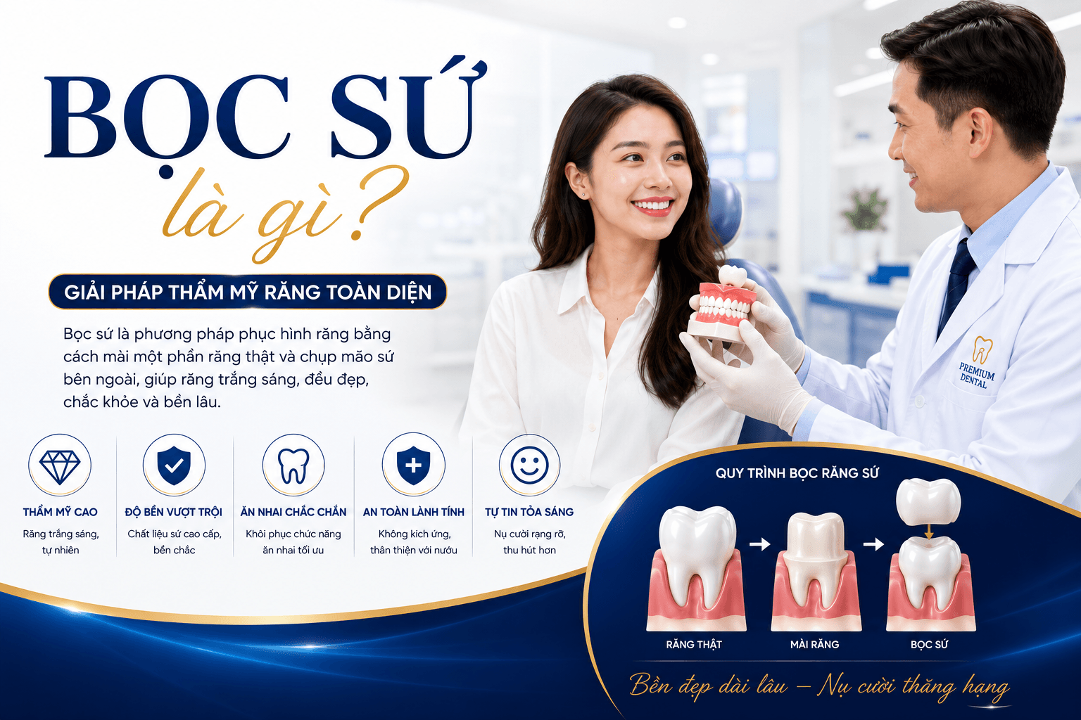 Bọc Sứ Là Gì? Tất Tần Tật Về Bọc Răng Sứ Thẩm Mỹ Bạn Nên Biết Bọc Sứ Là Gì? Tất Tần Tật Về Bọc Răng Sứ Thẩm Mỹ Bạn Nên Biết