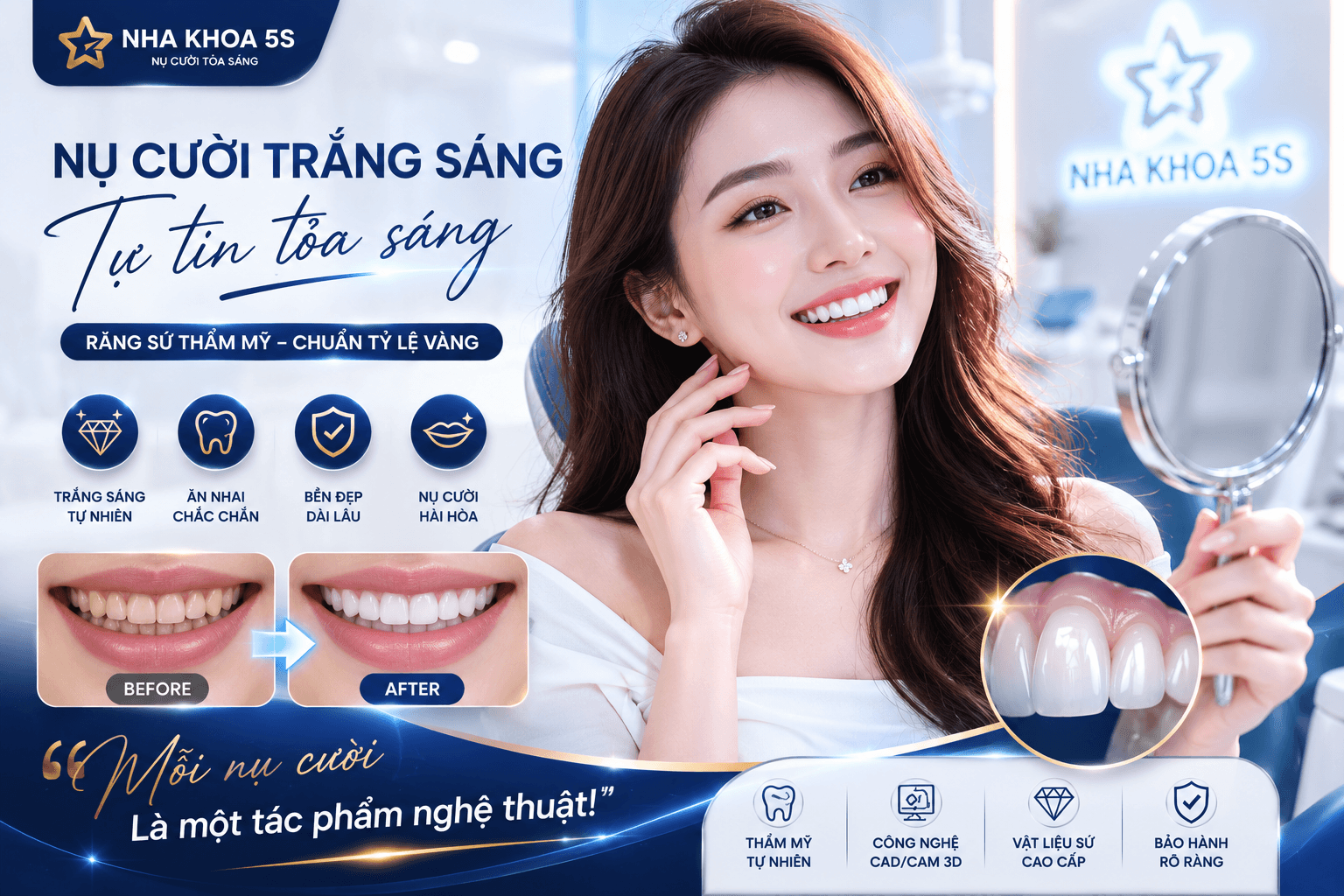 Các Loại Răng Sứ Phổ Biến Hiện Nay: Nên Chọn Loại Nào Tốt Nhất?