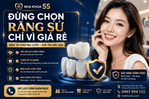 Răng Sứ Giá Rẻ Nguy Hiểm Thế Nào?