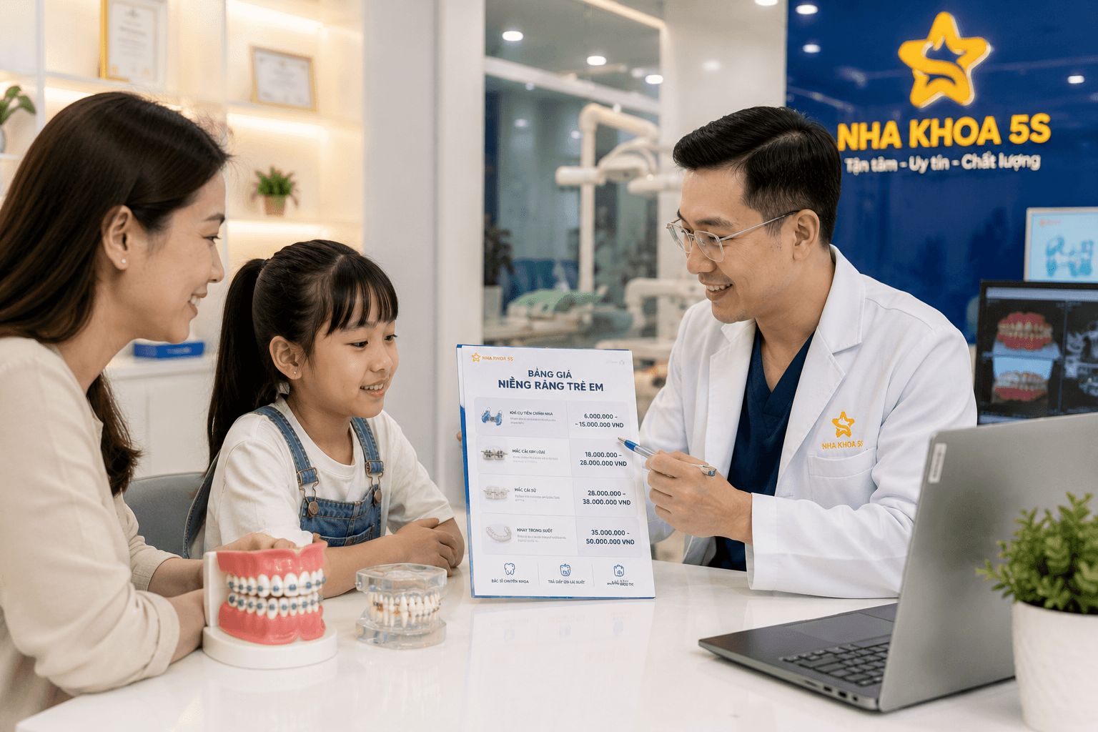 Bảng Giá Niềng Răng Trẻ Em Mới Nhất 2026 – Chi Phí Bao Nhiêu? Khi Nào Nên Can Thiệp Sớm?