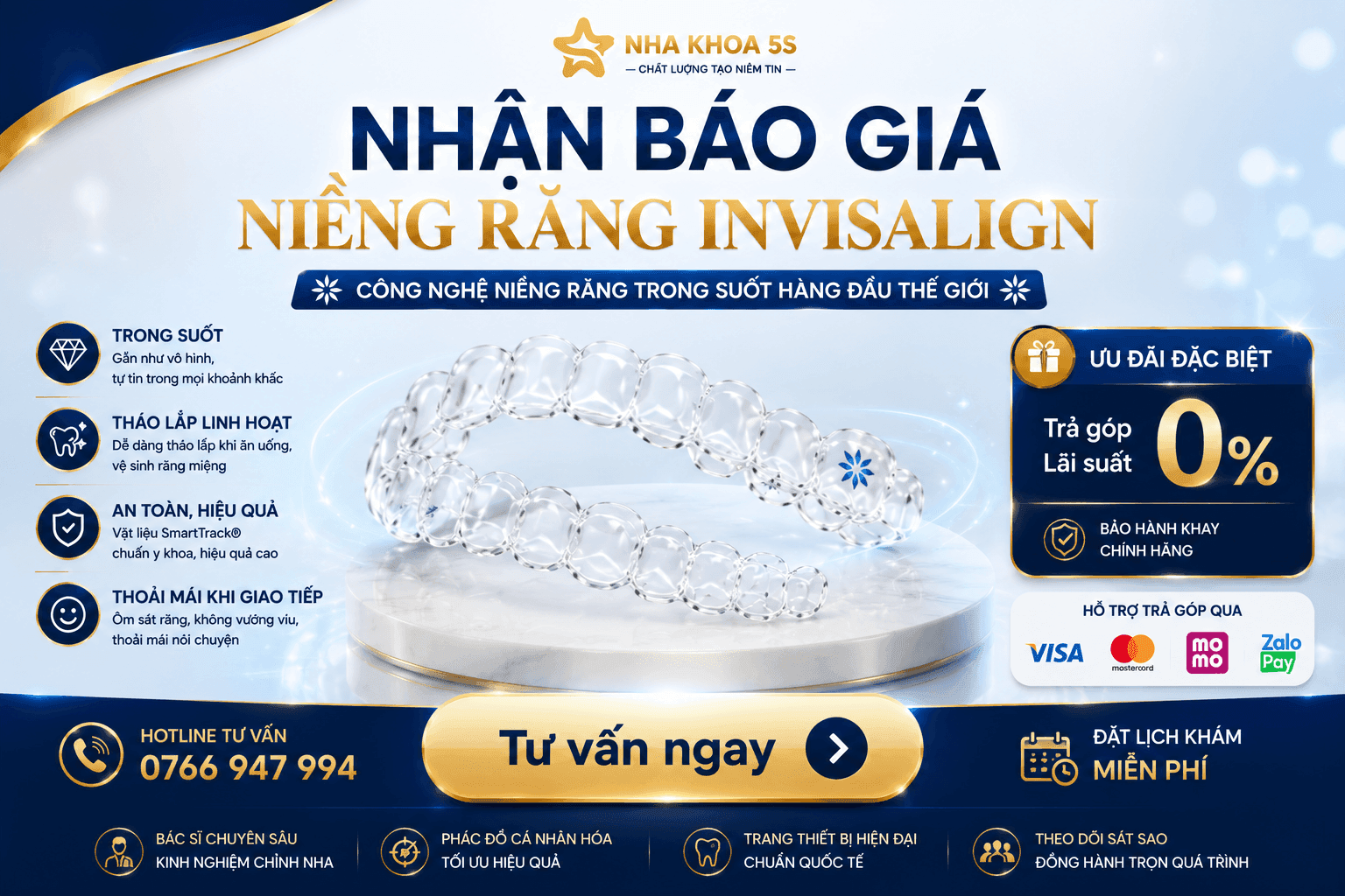 Bảng Giá Niềng Răng Cho Người Lớn Mới Nhất 2026 – Chi Phí Bao Nhiêu? Nên Chọn Phương Pháp Nào?