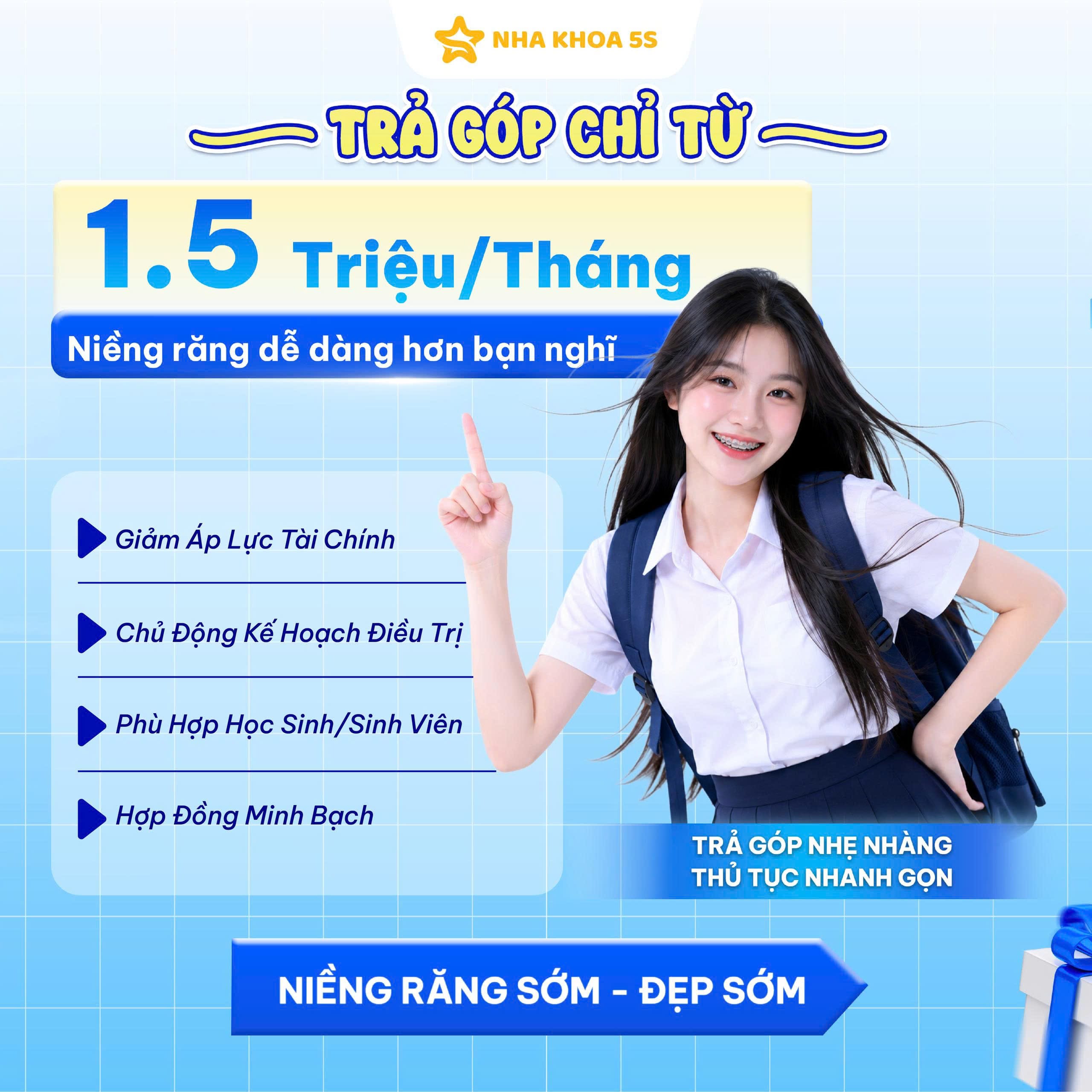 Nha Khoa 5S | Nha Khoa Gò Vấp, Hồ Chí Minh Niềng Răng Trả Góp Nha Khoa 5S