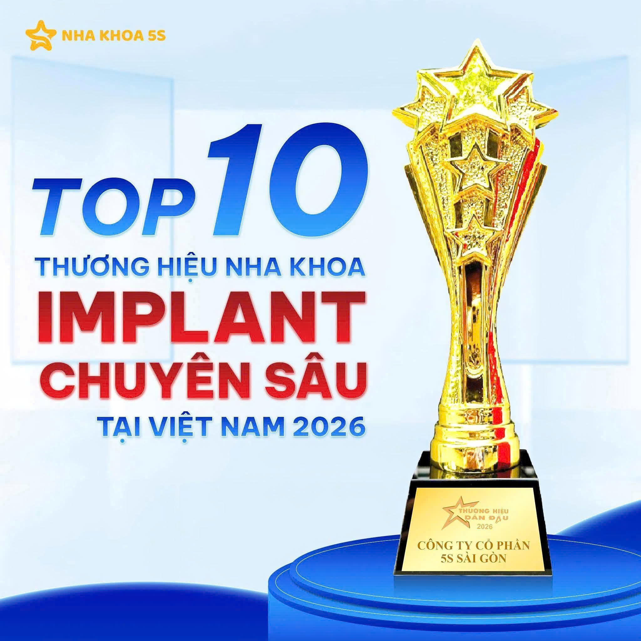 Nha Khoa 5S | Nha Khoa Gò Vấp, Hồ Chí Minh Top 10 Thương Hiệu Nha Khoa Implant Chuyên Sâu 2026